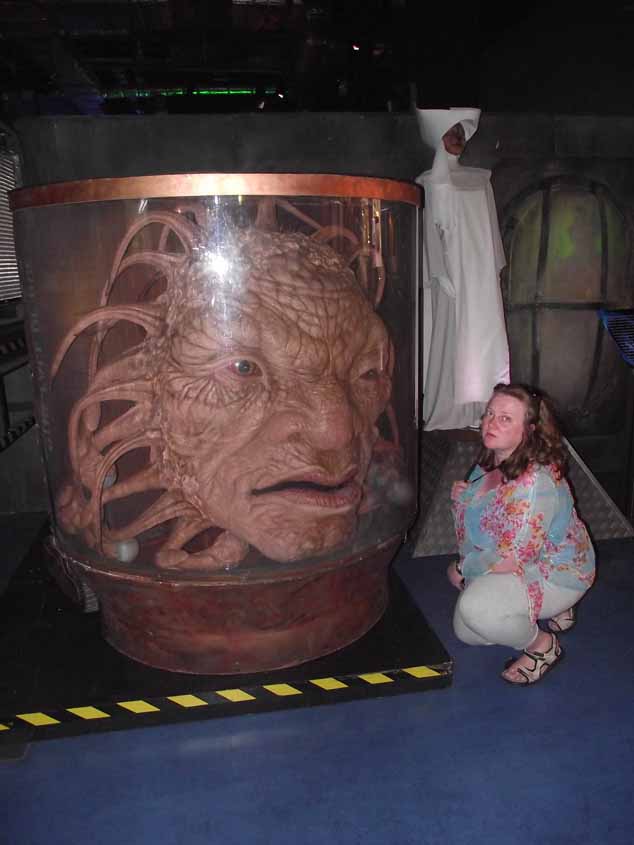"The Face of Boe" made up